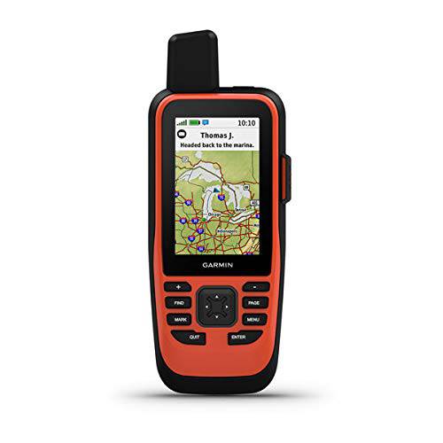 가민 GPSMAP 86i, 플로팅 소형,휴대용 GPS 버튼 작동, 도달 위성 커뮤니케이션 capabilities, 스트림 보트 데이터 From 호환가능한 Chartplotters