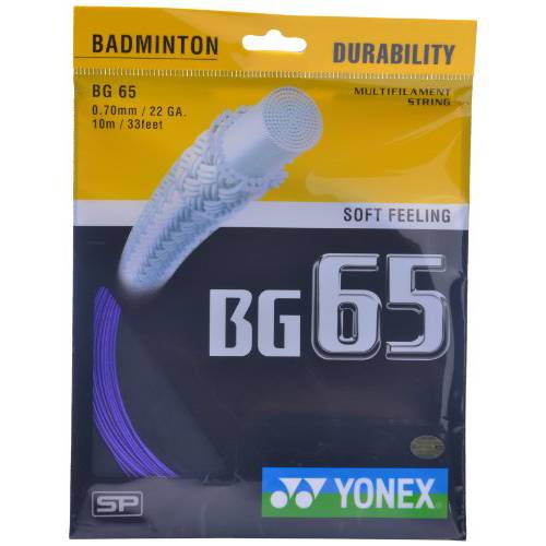 Yonex 배드민턴 스트링 BG65, 0.70mm