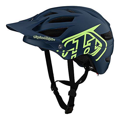 Troy Lee 디자인 성인 | 모든 마운틴 | 마운틴 자전거 하프 쉘 A1 헬멧 드론 (선박/ 그린, MD/ LG)