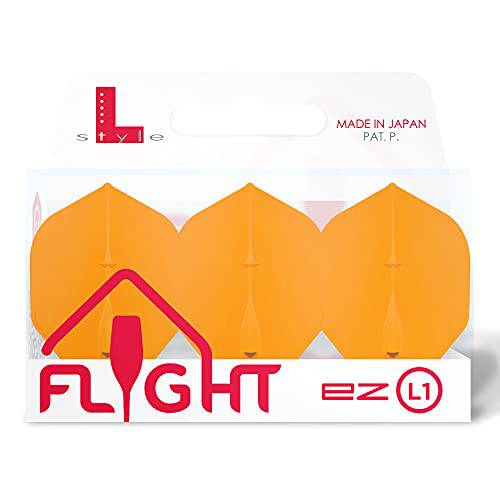 LSTYLE 다트 Flights: L1 EZ 스탠다드 쉐입 - 범용 - 통합 샴페인 링