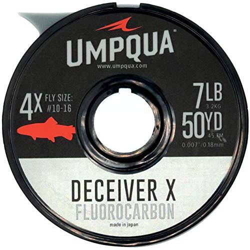 Umpqua Deceiver X Fluorocarbon Fly 낚시 Tippet - 50 Yards