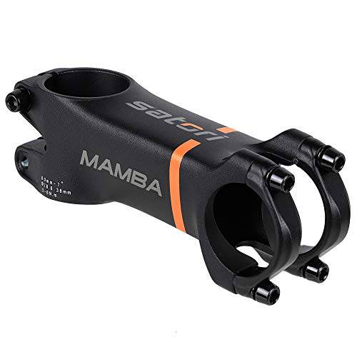 사토리 Mamba 자전거 자전거 스템 - 7 도 프로페셔널 레벨 3D 단조 합금 로드 마운틴 자전거 경량 핸들 스템 31.8mm 클램프 - 호환가능한 1-1/ 8 포크 스티어러 튜브
