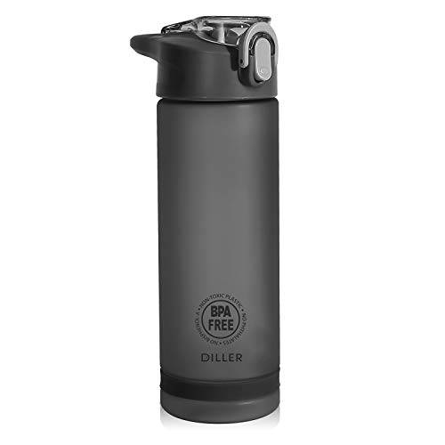 Diller 물병, 워터보틀  빨대 - 25 Oz US 트리탄 BPA 프리 스포츠 물병, 워터보틀 Flip-Flop 리드