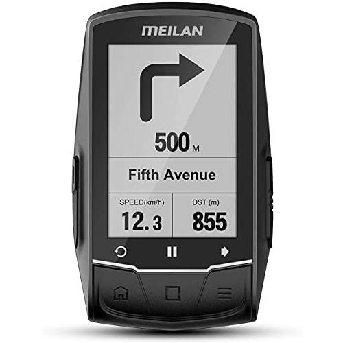MEILAN M1 GPS 자전거 컴퓨터 네비게이션 무선 속도계 and 주행거리계 블루투스 BLE4.0 Ant+ 방수 USB 충전식 adence 센서/ HR 모니터 사이클링