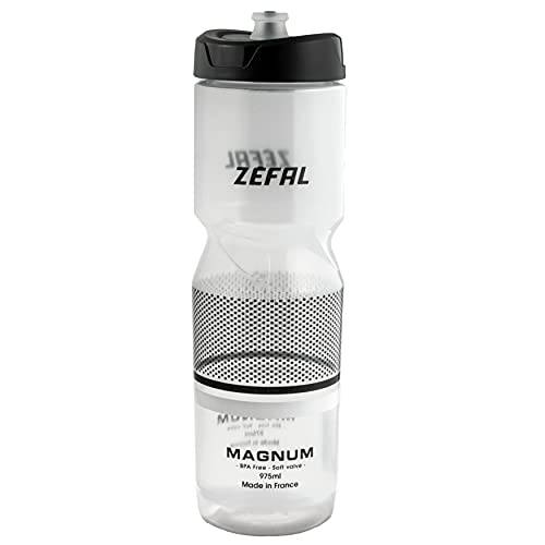 Zefal Unisex’s 매그넘 물병, 워터보틀, 투명, 975 ml