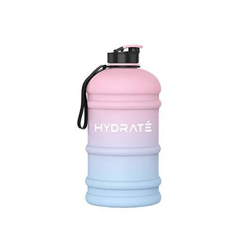 수분 XL Jug 2.2 리터 물병, 워터보틀 - BPA 프리, 플립 캡, Ideal  헬스장 - 컬러 옵션 (2.2 리터, 코튼 캔디)