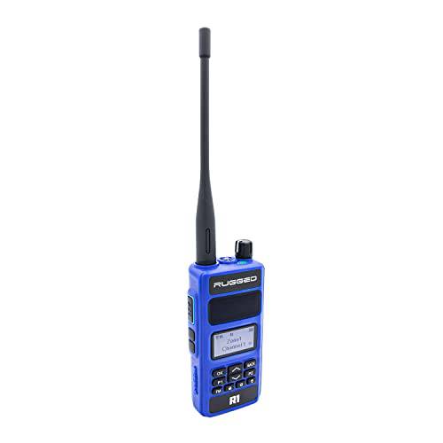러그드 라디오 듀얼밴드 VHF/ UHF 비지니스 밴드 소형,휴대용 디지털 and 아날로그 - R1