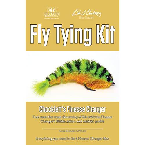 Flymen 낚시 Company Chocklett’s Finesse 변환 Fly 매는 키트