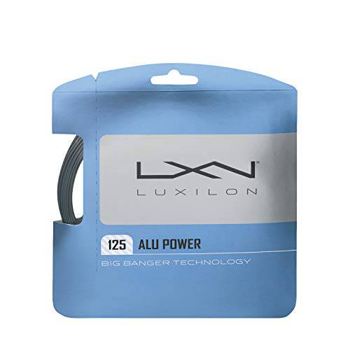 Luxilion ALU 파워 125 테니스 라켓 스트링 세트 (16L 게이지, 1.25 mm)