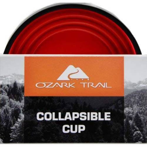 Ozark 트레일 경량 접이식,접을수있는 등산 컵 (팩 of 2)