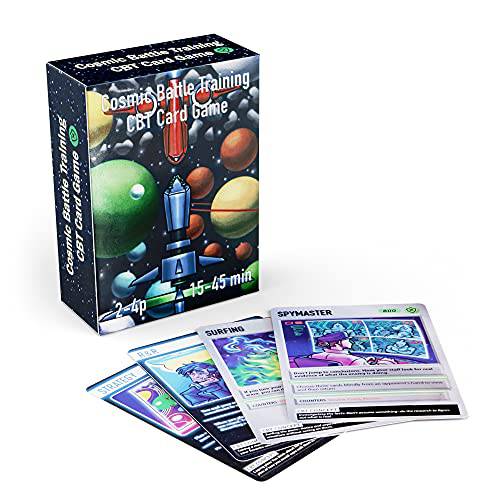 Cosmic 배틀 트레이닝 CBT 카드 게임  Strategy 게임  플레이 카드 지지 인지 행동 테라피 (CBT), Ages 8+
