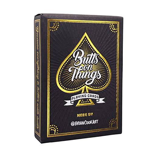 Butts on Things: 디자이너 플레이 카드 (포커 덱) by Brian 쿡 아트