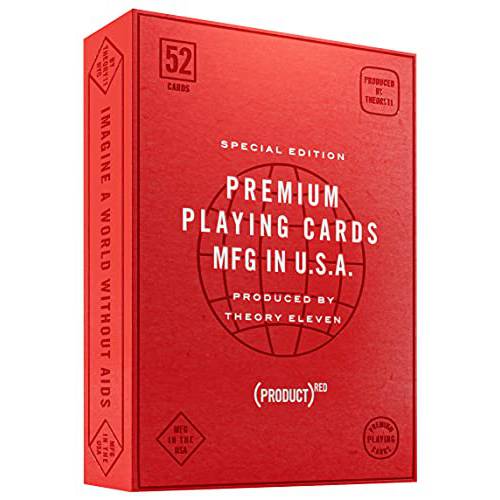 theory11 Product(RED) 스페셜 에디션 플레이 카드