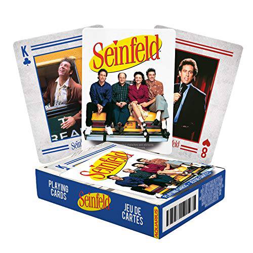 AQUARIUS Seinfeld 플레이 카드 - Seinfeld 포토 테마 덱 of 카드 Your Favorite 카드 게임 - 공식 라이센스 Seinfeld 상품&  수집품
