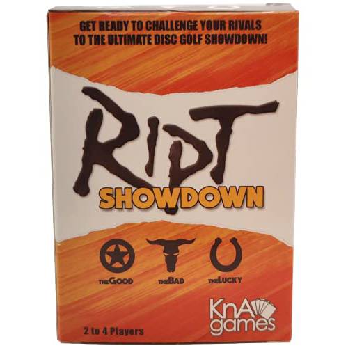 KnA 게임 RIPT Showdown 디스크 골프 카드 게임