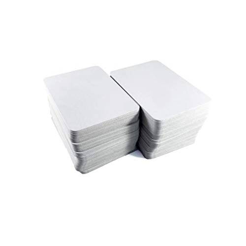 미니사이즈 블랭크 플레이 카드 (매트 마감) 200 블랭크 카드, 2.5 x 1.75, 하프 사이즈 포커 카드, 플래시 카드, 보드 게임 카드