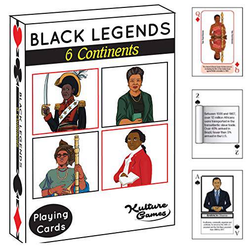 플레이 카드: 블랙 Legends (KultureGames)