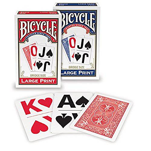 자전거 라지 프린트 플레이 카드 (2-Pack)