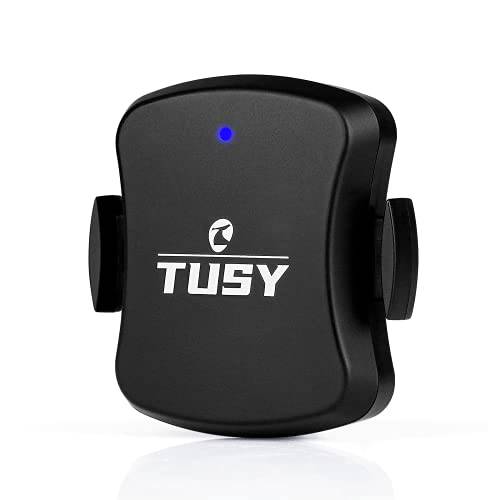 TUSY 2-in-1 사이클링 스피드 센서 케이던스 센서 회전 자전거, 블루투스/ Ant+ Magnetless 방수 RPM 센서 운동 자전거