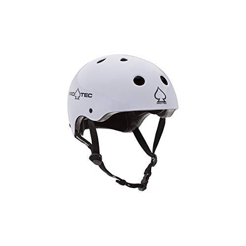 퍼포먼스 프로 Tec 클래식 인증된 BMX 헬멧 미디엄 광택 화이트