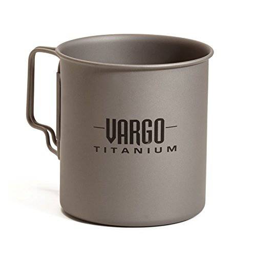 Vargo 티타늄 여행용 머그잔