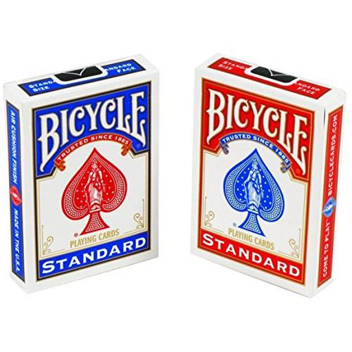 자전거 스탠다드 페이스 플레이 카드, 2 피스