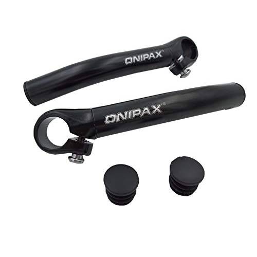 ONIPAX 1 쌍, 세트 자전거 바 끝 블랙
