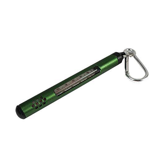 Aventik Fly 낚시 워터 스트림 온도계 낚시 Accessories(Green)