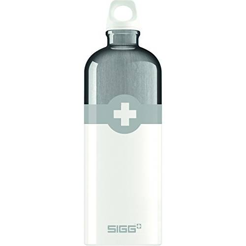 Sigg 스위스 로고 물병, 워터보틀, 알루미늄, 1.0 L