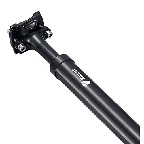 Rmiott 자전거 서스펜션 시트포스트 27.2 28.6 30.4 30.9 31.6 여행용 50mm Length 400mm 양극처리 블랙
