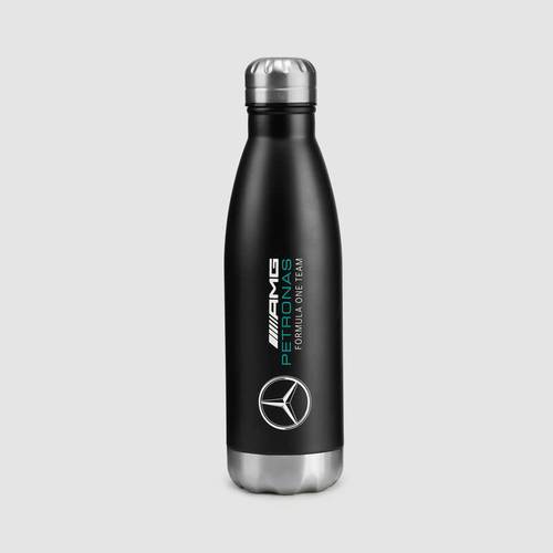메르세데스 AMG Petronas 공식 원 팀 - 공식 공식 1 상품 - 물병, 워터보틀 - 블랙 - 500ml