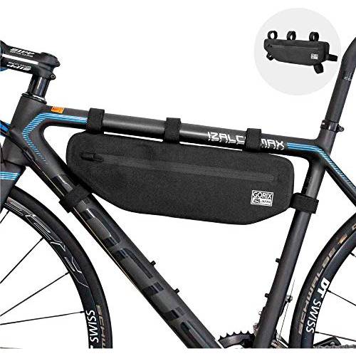 GORIX 자전거 삼각대 백 프레임 백 탑 튜브 백 방수 사이클링 로드 마운틴 Bicycle(Global 에디션) (GX-FB43)