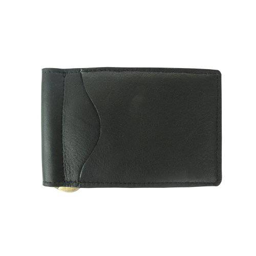 Piel Leather Bi-Fold 머니클립, 블랙, 원 사이즈