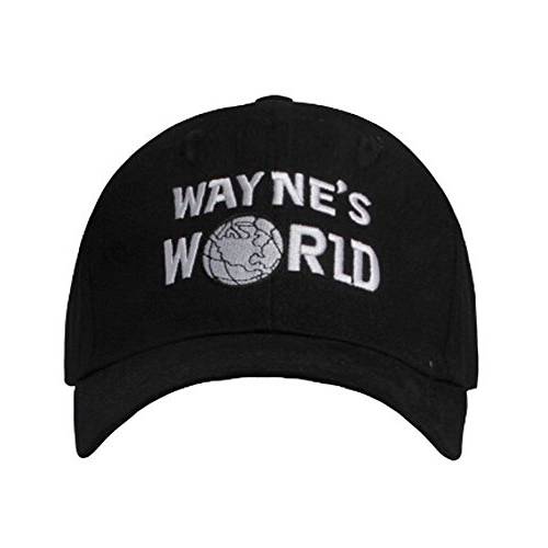 Wayne’s 세계 모자 할로윈 Waynes 세계 캡 자수 야구모자 버전