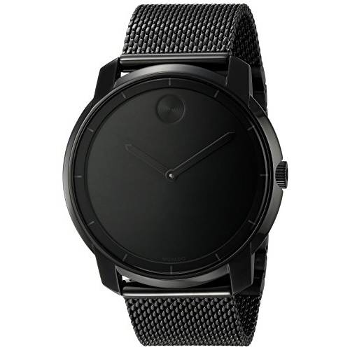 Movado Men’s 3600261 Bold Analog Display Swiss Quartz Black Watch