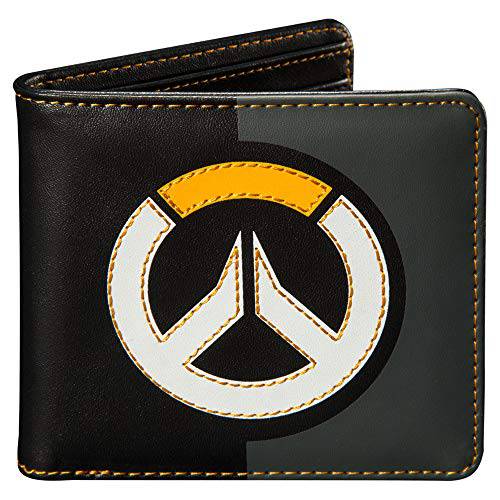 JINX  오버워치 로고 Bi-Fold 지갑, Multi-Colored, 스탠다드 사이즈