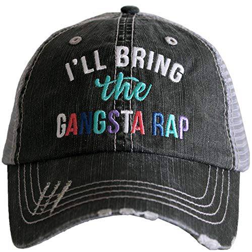 KATYDID I’ll Bring the Gangsta Rap 야구모자 - Trucker 모자 여성용 - Stylish 귀여운 볼 캡