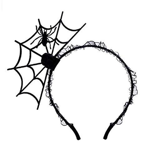 할로윈 코스프레 스파이더 헤어 Hoop-New 트렌디 Spiders 웹 헤드밴드 머리장식 Hallowmas 파티 선물 Urchart ( 블랙 1)