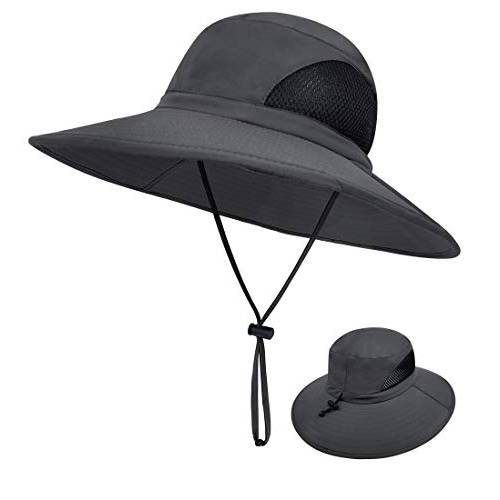 썬 모자 남성용 여성용, 방수 어업 버킷 모자 UPF 50 UV 프로텍트