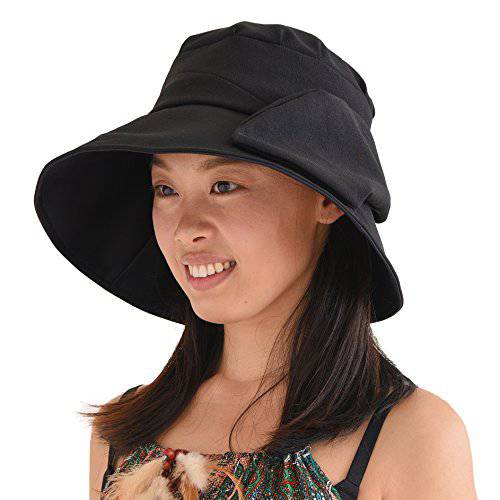 CHARM Casualbox | 여자, 여성용, 우먼스 썬 모자 섬머 비치 Japanese 디자인 넓은챙 UV 프로텍트