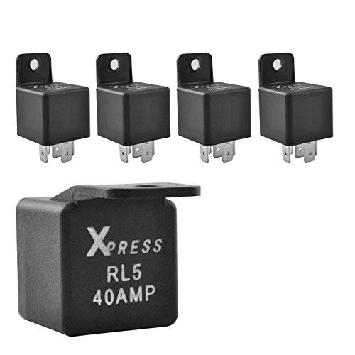 Xpress RL5 오토 릴레이 40 앰프 5 핀, 5 팩