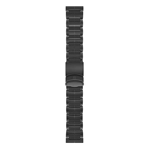 Luminox Men’s Anu 시리즈 IP 블랙 스테인레스 스틸 팔찌 시계줄