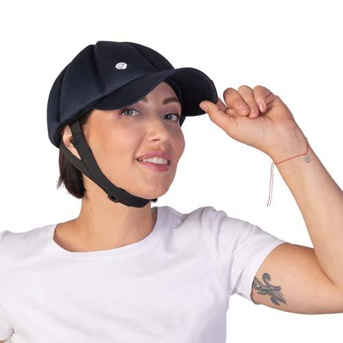Ribcap 야구모자 Medical 등급 보호 헬멧 턱 스트랩 | 네이비 블루