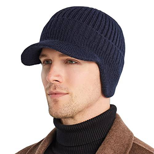 FASHIXD 남녀공용, 남녀 사용 가능 겨울 비니 썬바이저 따뜻한 Earflaps 모자