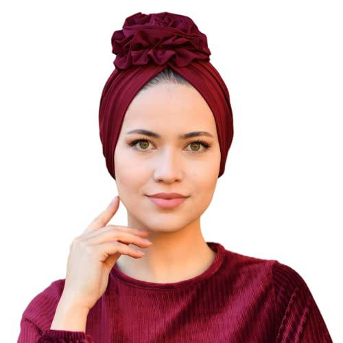 SUFIRIT 터번 Women-Hijab Undercap-Hijab Underscarf-Hijab Cap-Instant Hijab-Jersey Hijab-Sleep Bonnet-Hair 보닛