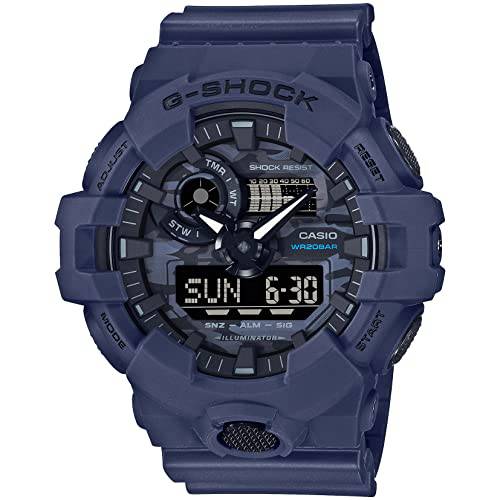 G-Shock GA700CA-2A 블루 원 사이즈