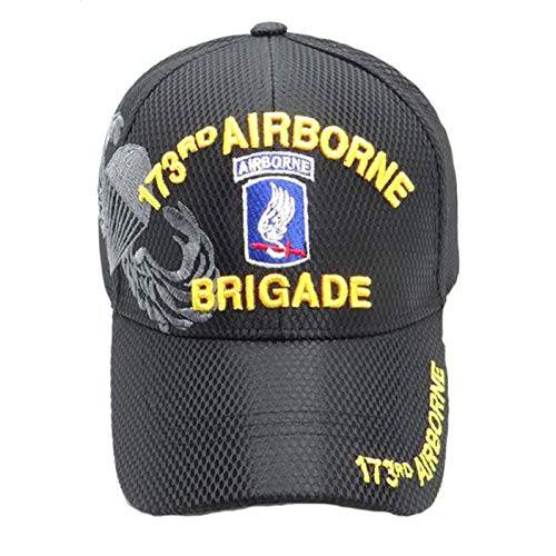 173rd Airborne Brigade 매쉬 밀리터리 캡 블랙