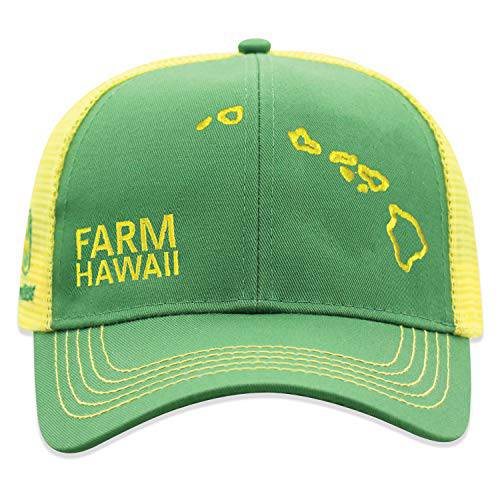 존 Deere Farm State Pride Cap-Green and Yellow