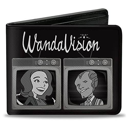 Buckle-Down 남성용 Buckle-down 바이폴드 - Wandavision 지갑, Wandavision, 4.0 x 3.5 US