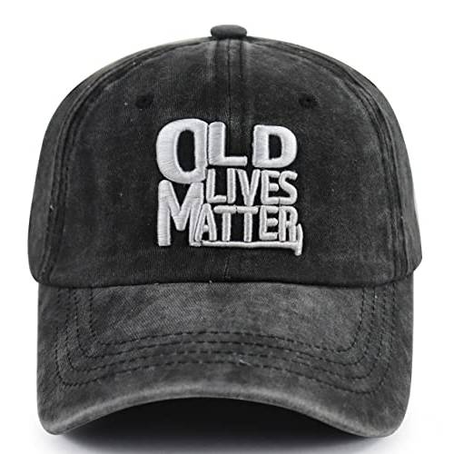 Old Lives Matter 야구모자, Funny Retirement 선물 여성용 남성용 Retirees, 조절가능 은퇴 모자